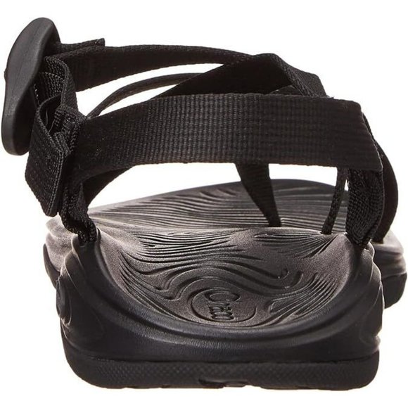 Chaco Zvolv Lair Black Men's Strappy Sandals Gray Hiking Outdoor JCH107213 - Picture 5 of 6